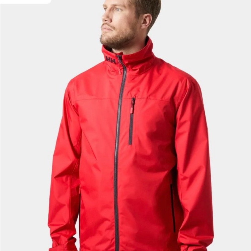 Helly Hansen Red Men's Lightweight Windbreaker Jacket
